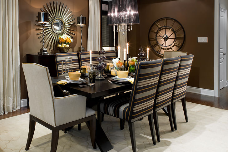Brown Leather Dining Room Chairs Brown Leather Dining Room Chairs
