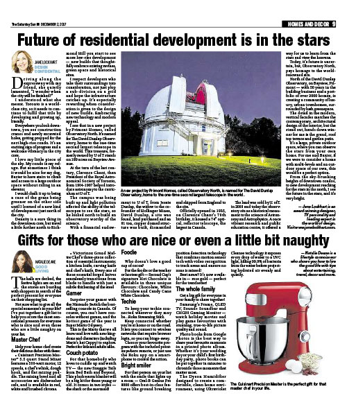 Toronto Sun - December 2, 2017