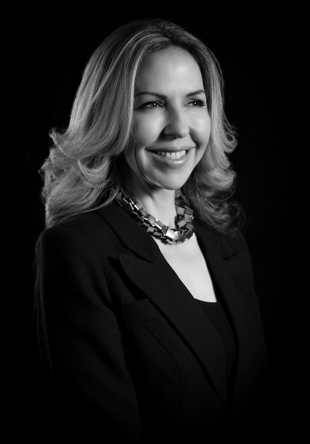 Jane Lockhart black and white