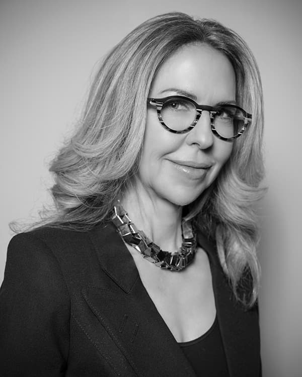 Jane wearing glasses