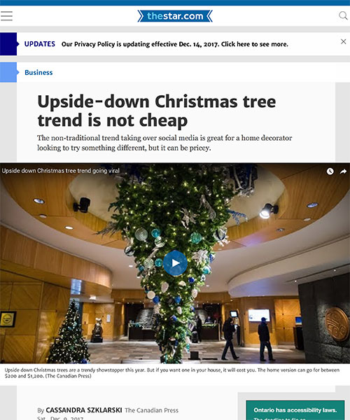 Toronto Star - December 9, 2017