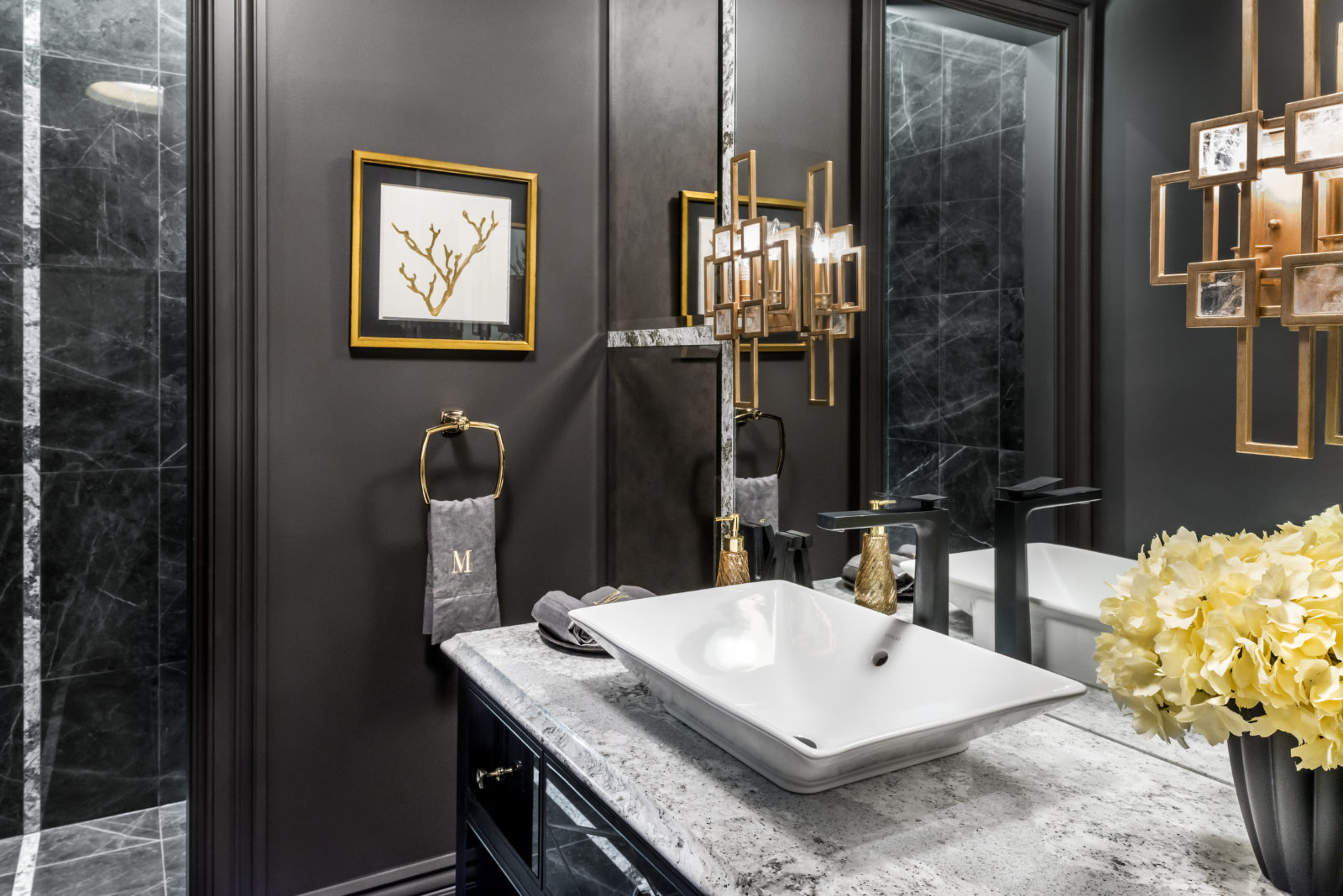 Create a Dramatic Powder Room in 5 Inspiring Steps!