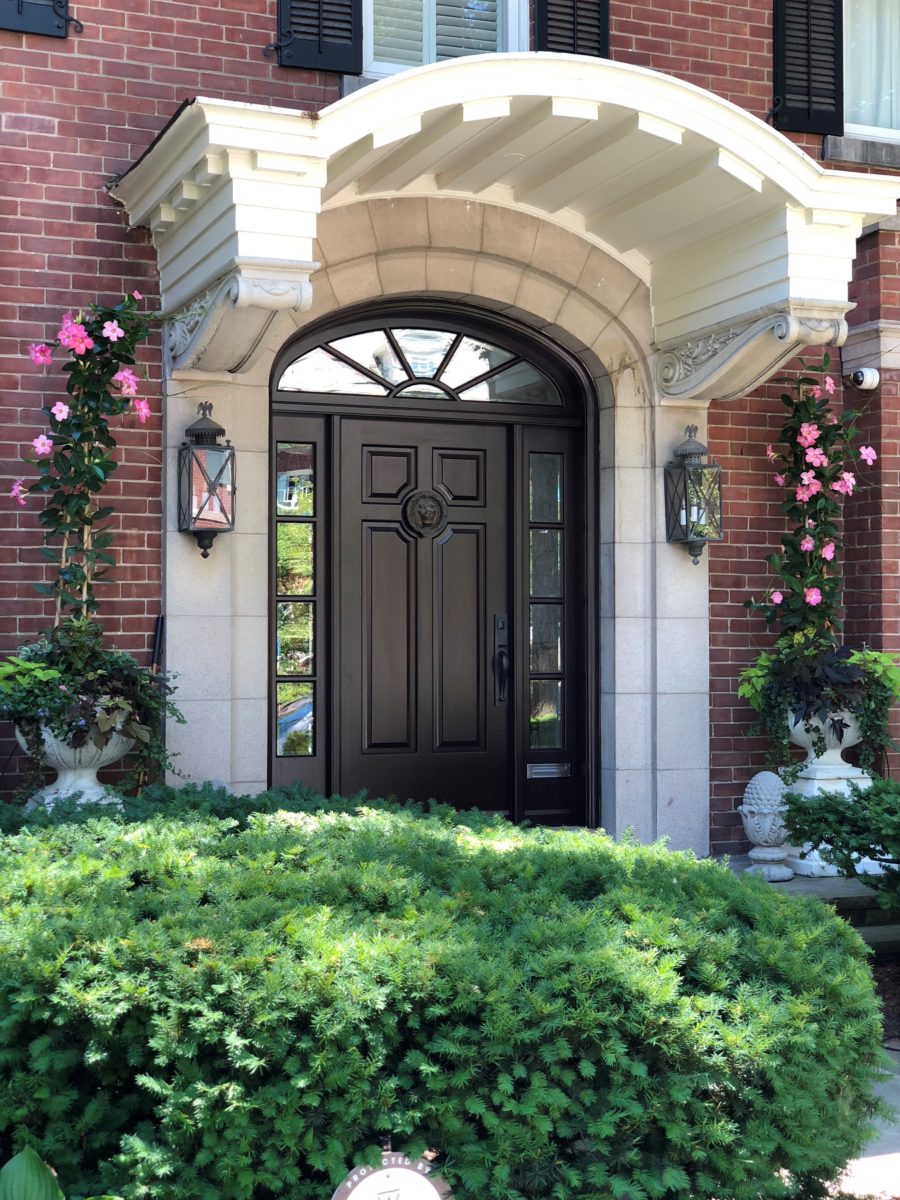 Amberwood solid wood entry door