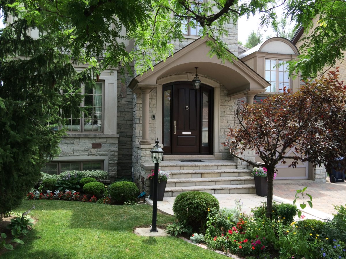 Amberwood solid wood entry door
