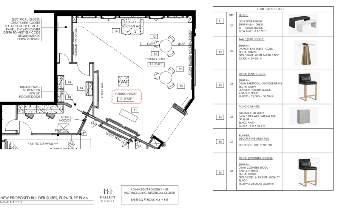 Glen Abbey Encore presentation centre Hallett Homes elevation