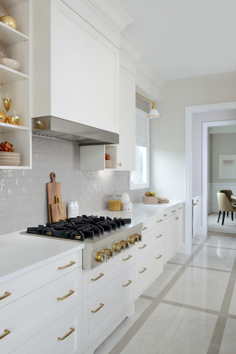 Jenn Air stove gold bezels