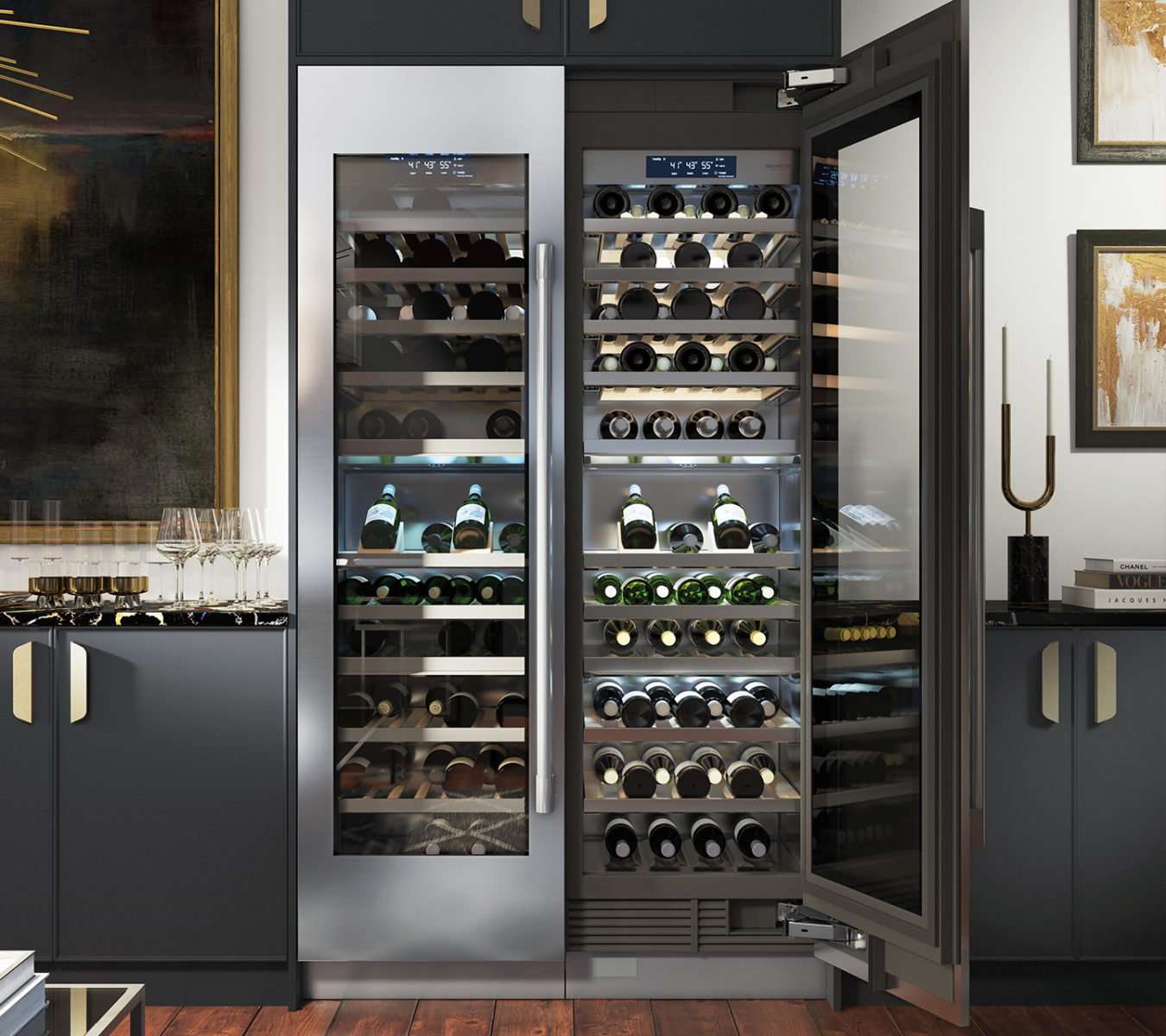 SKS 24" wine refrigerator column