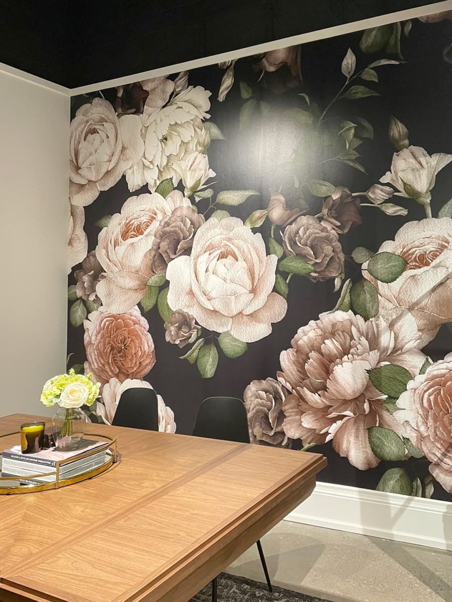 Photowall wall mural installed in an office
