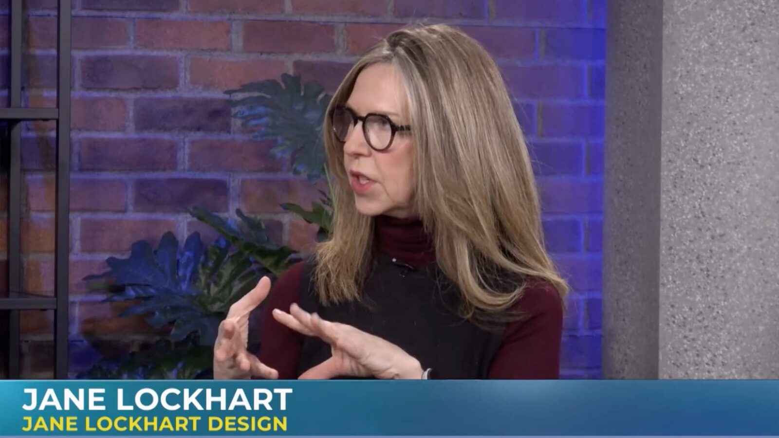 Jane Lockhart on CHCH television