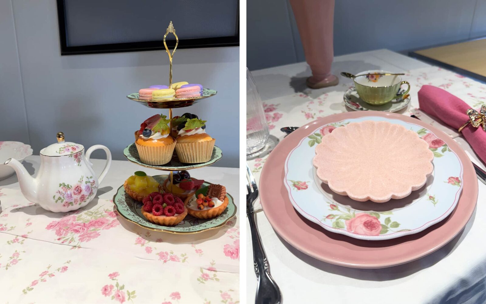 classic high-tea look