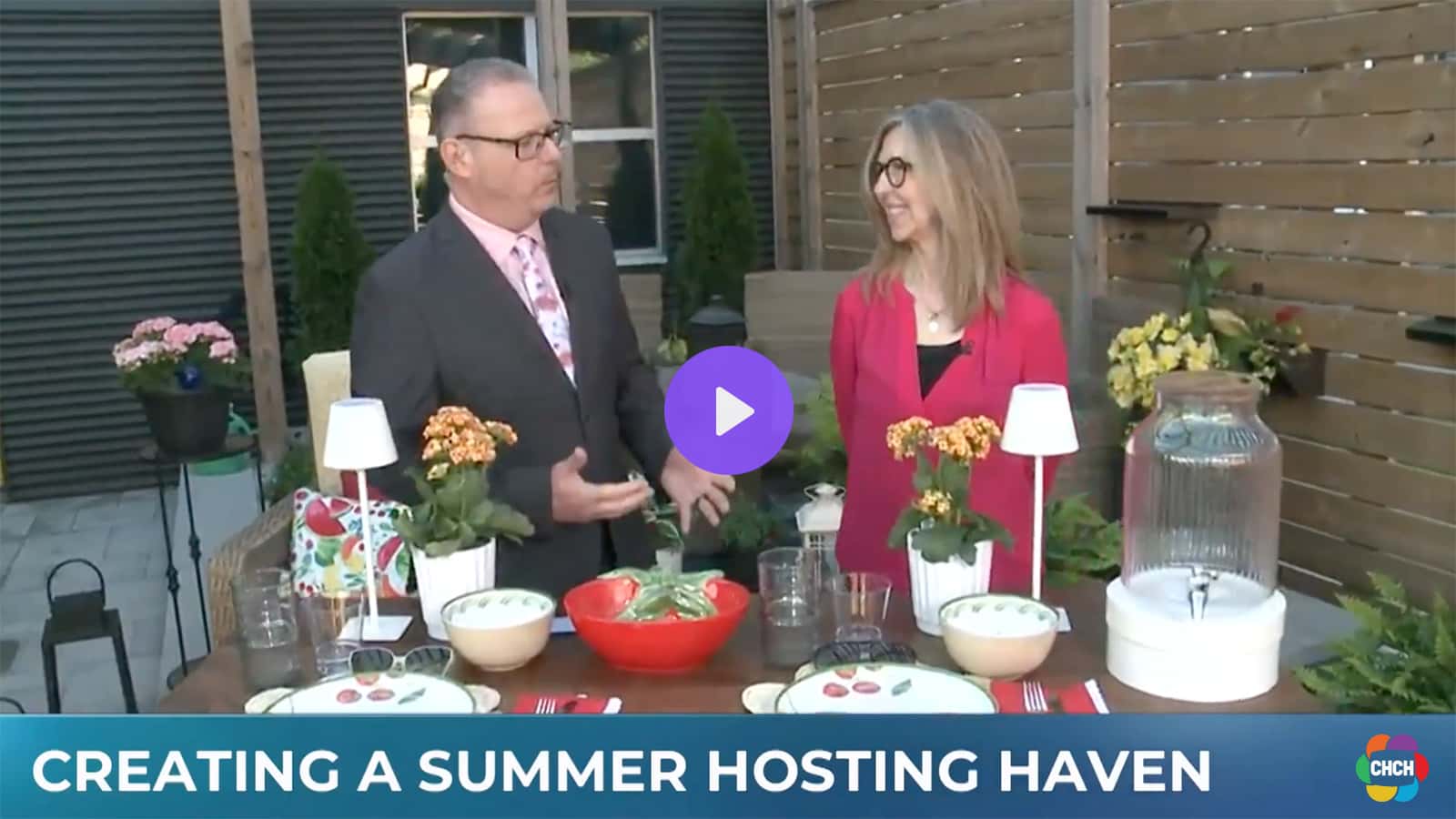 still image from Morning Live show