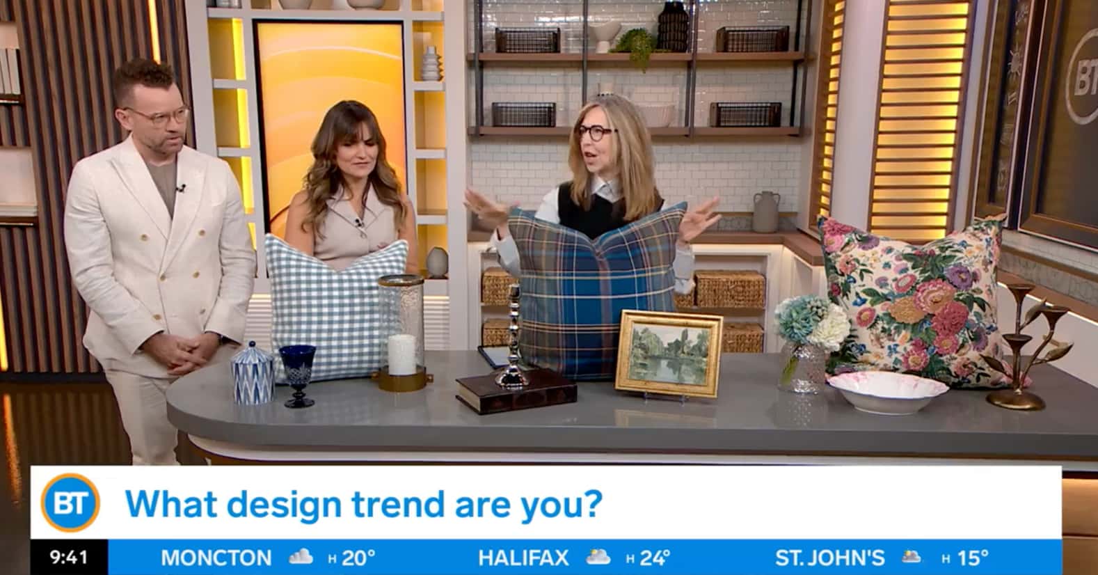 Jane on BT morning show