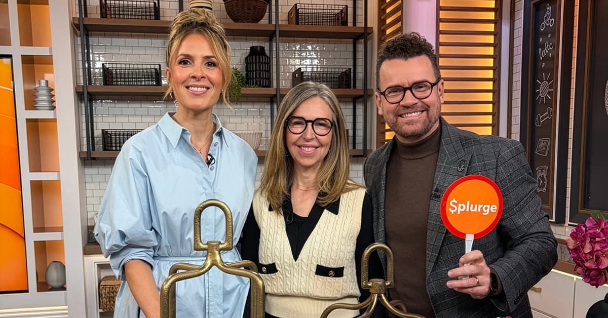 Jane Lockhart with Breakfast Television hosts