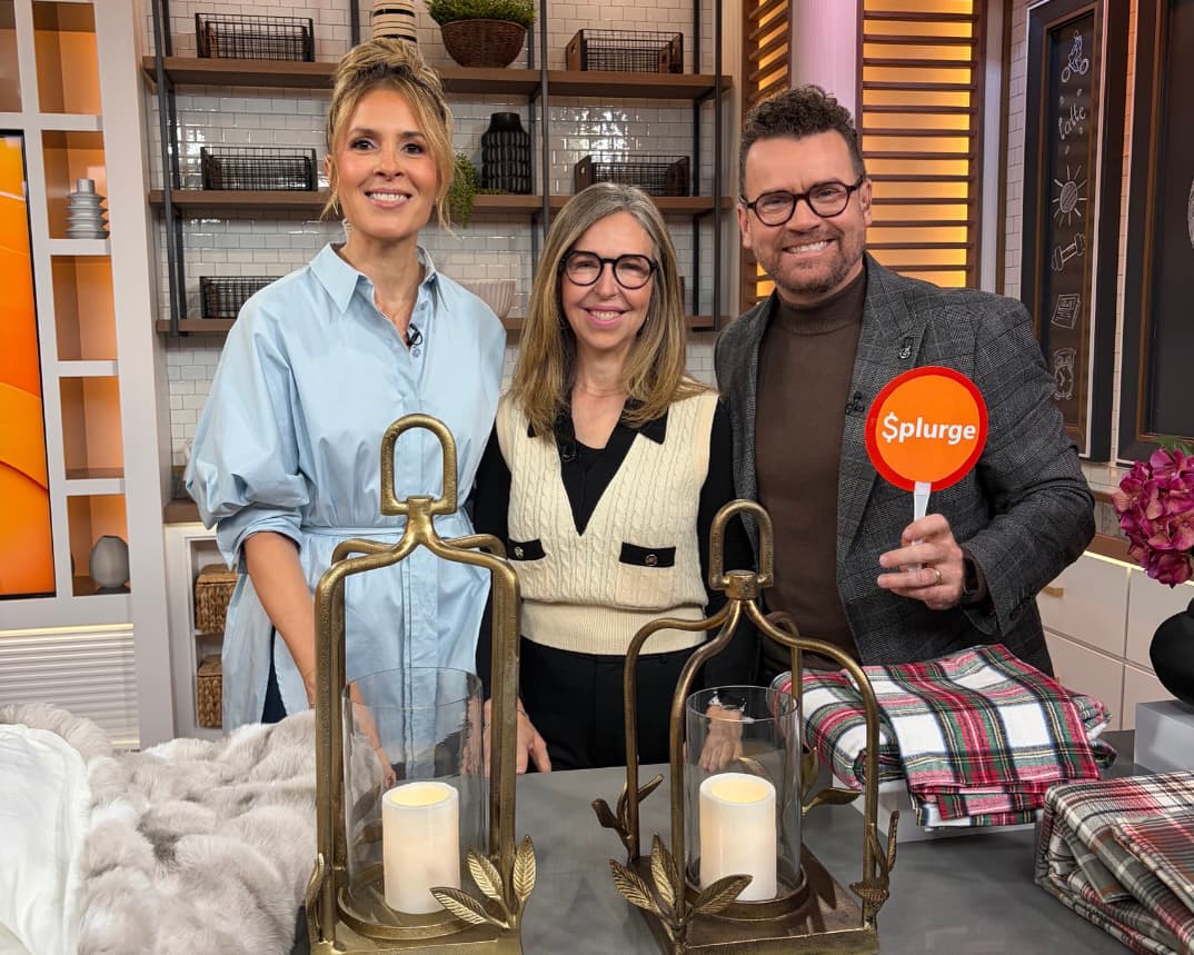 Jane Lockhart with Breakfast Television hosts
