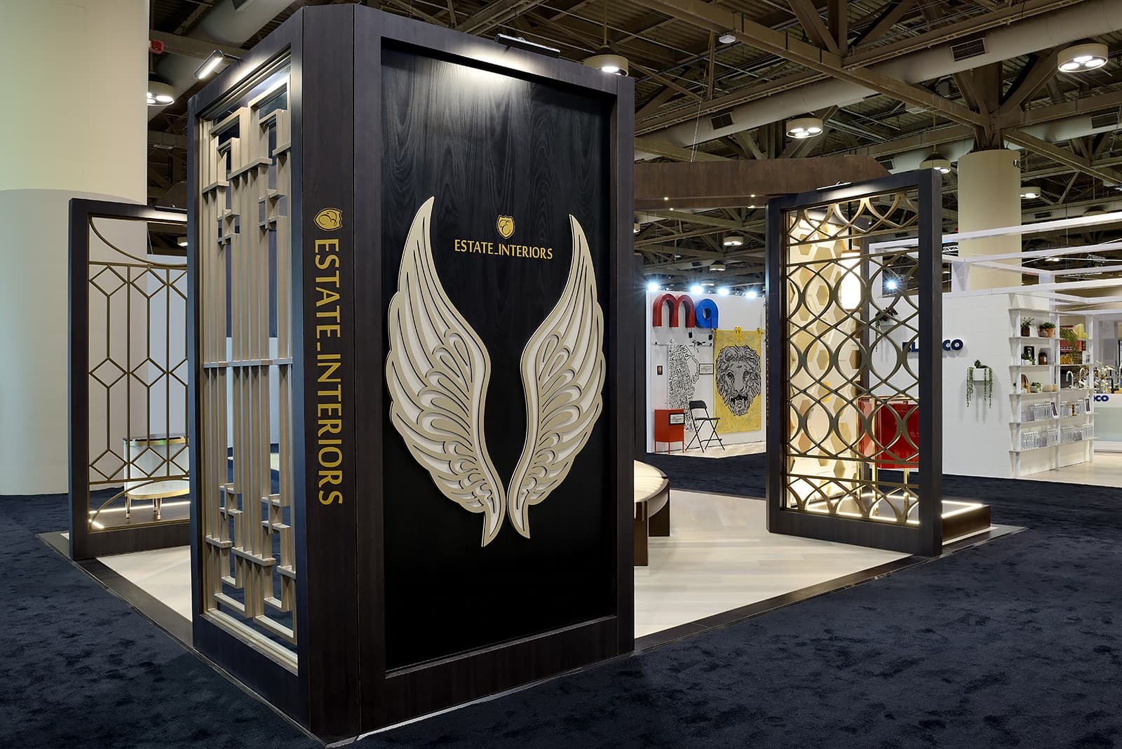 Estate Interiors booth display at IDS 2020 Toronto