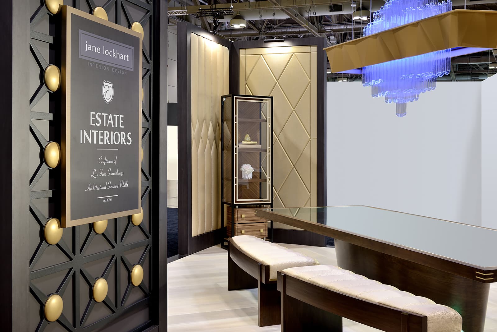 Estate Interiors booth display at IDS 2020 Toronto