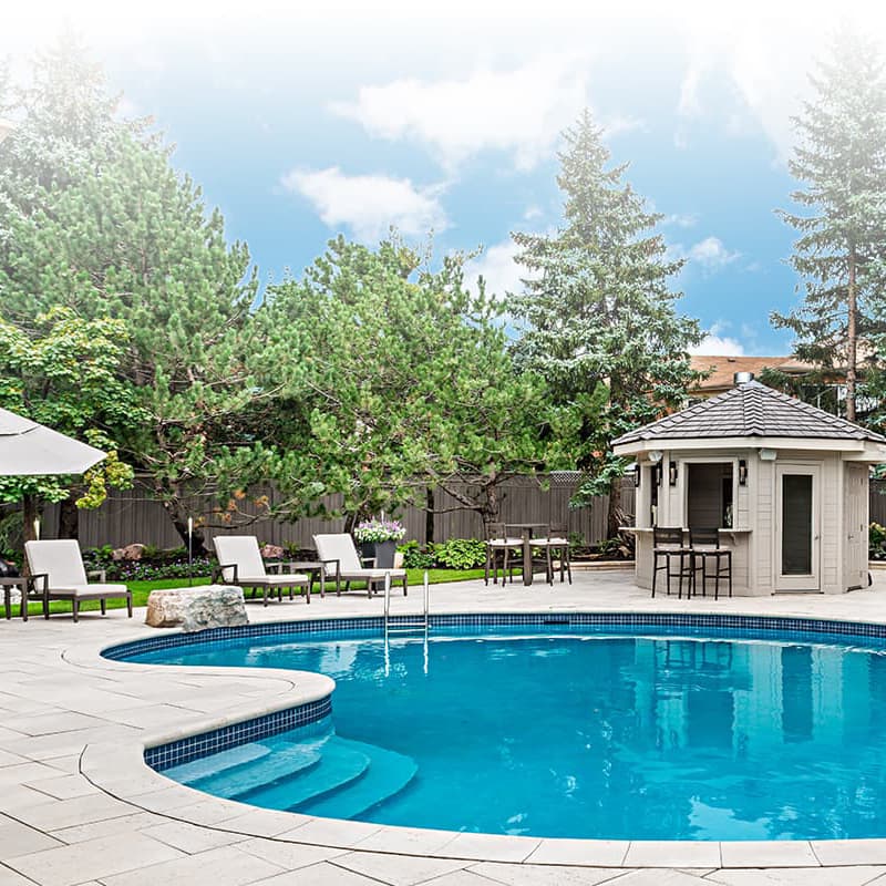 backyard swimming pool