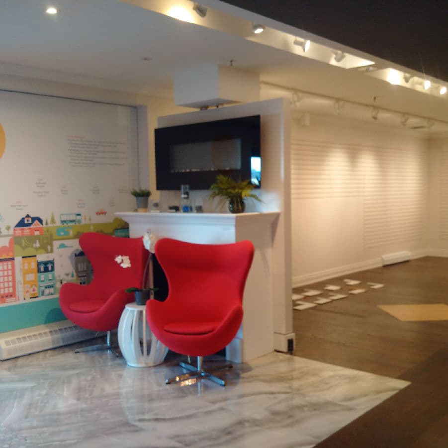 Lindvest Design studio entry before reno