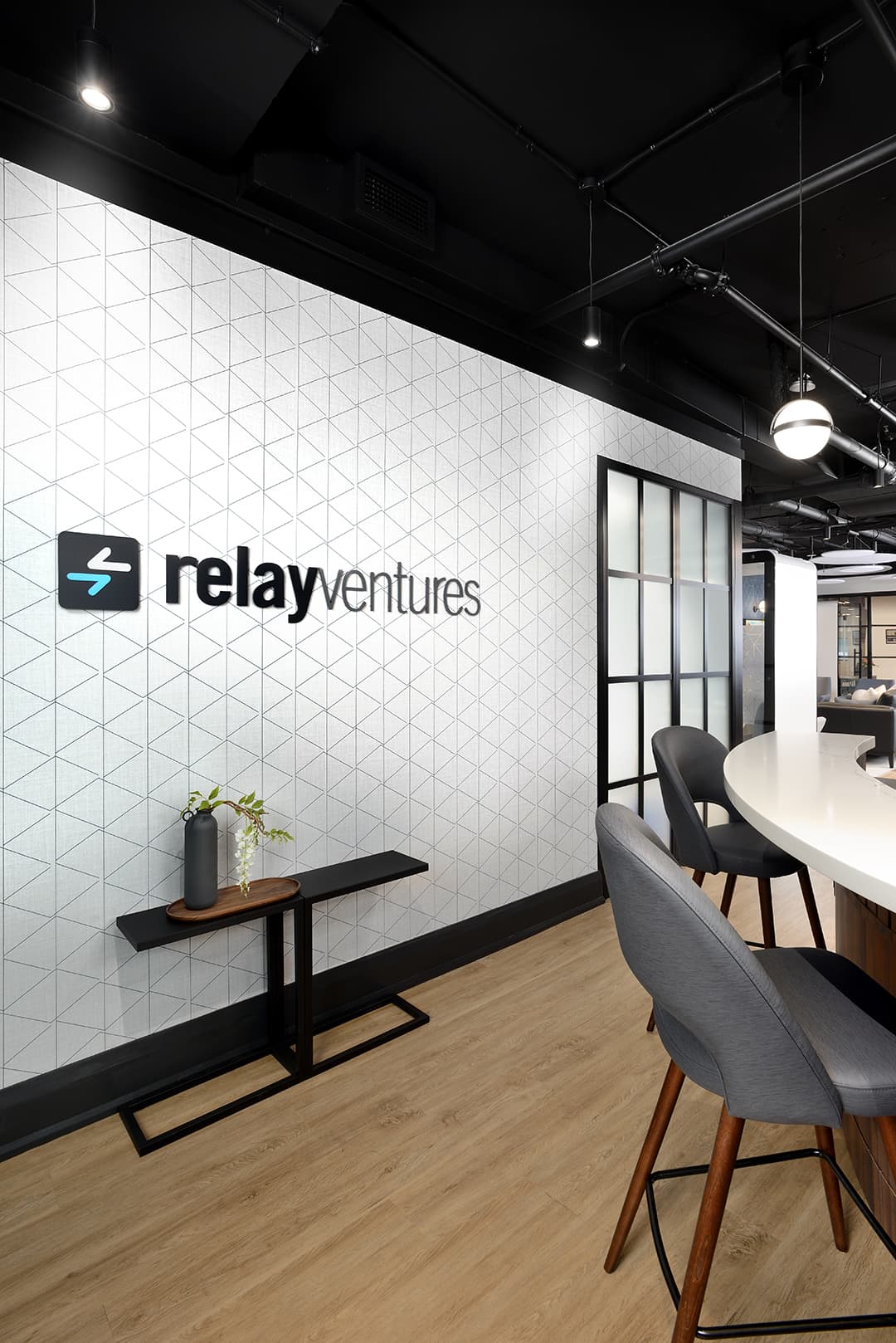 Relay Ventures reception and sign