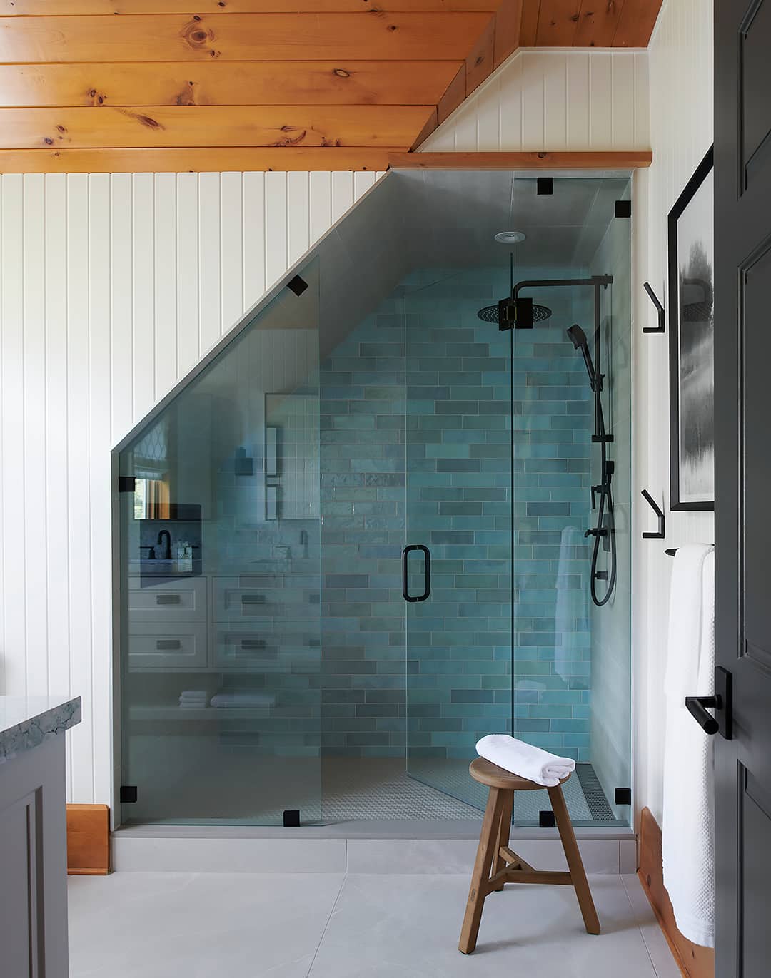 glass shower