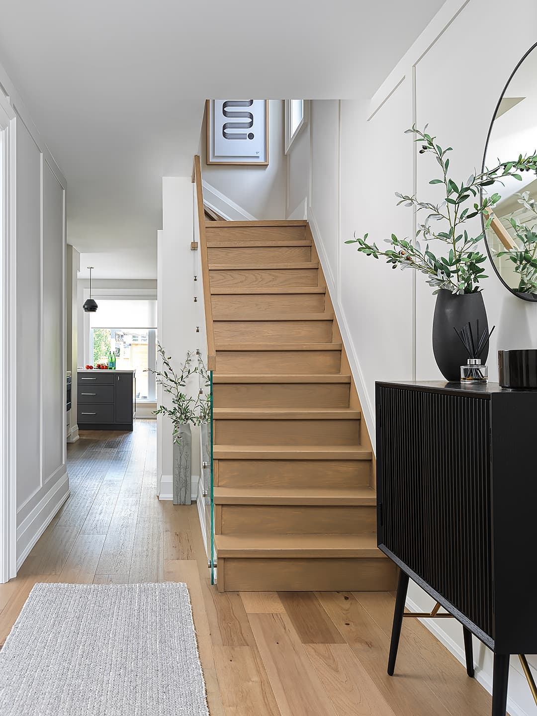 entryway and staircase