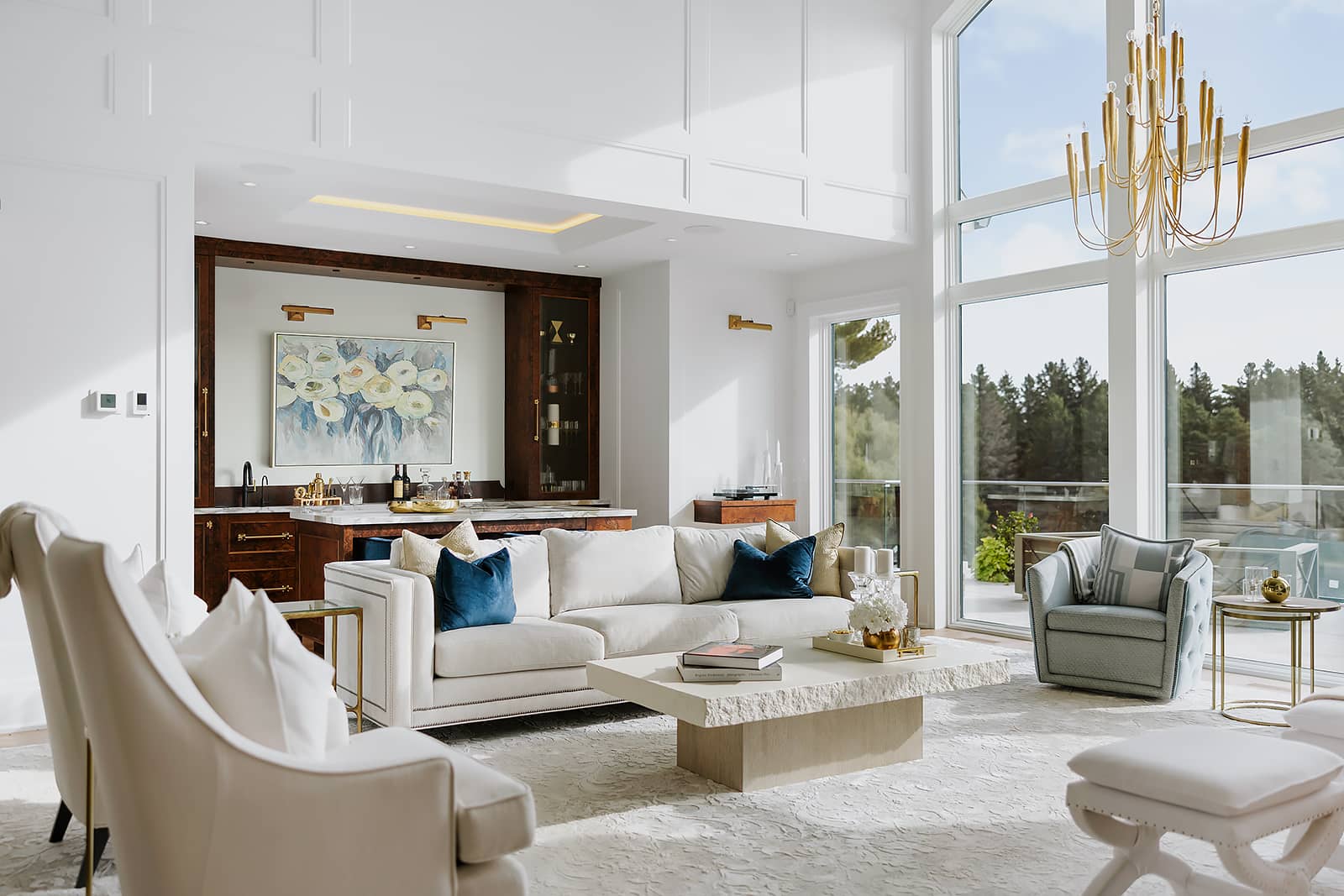 wet bar in common room