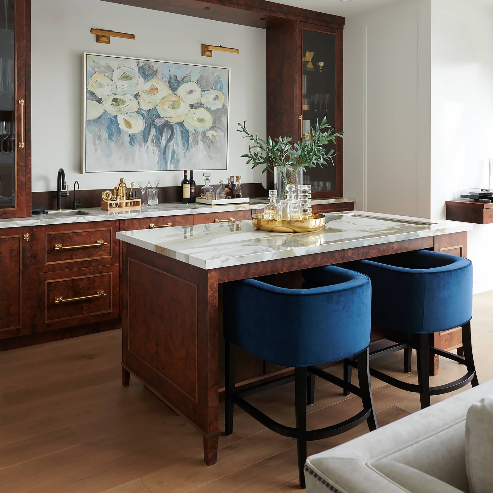 wet bar in common room