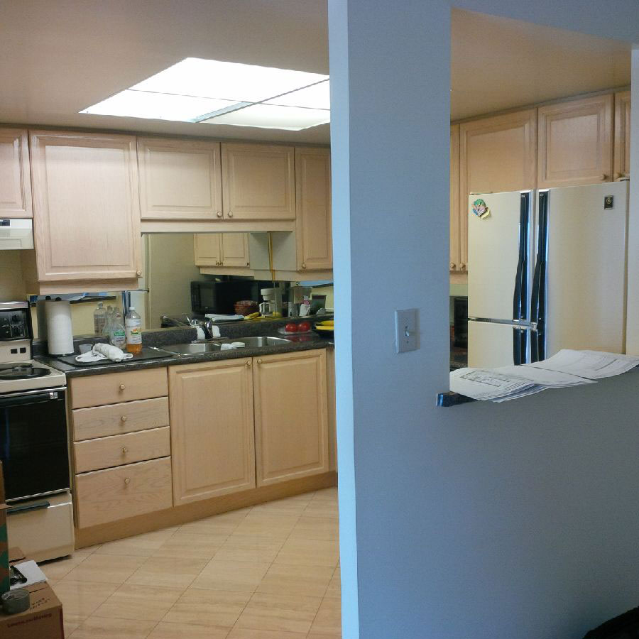 Kitchen before renovation