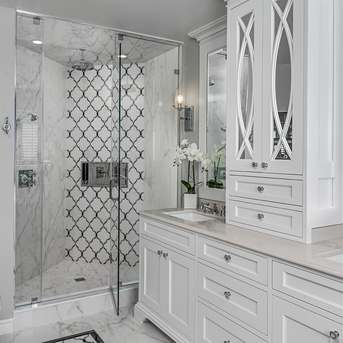 bathroom shower after photo