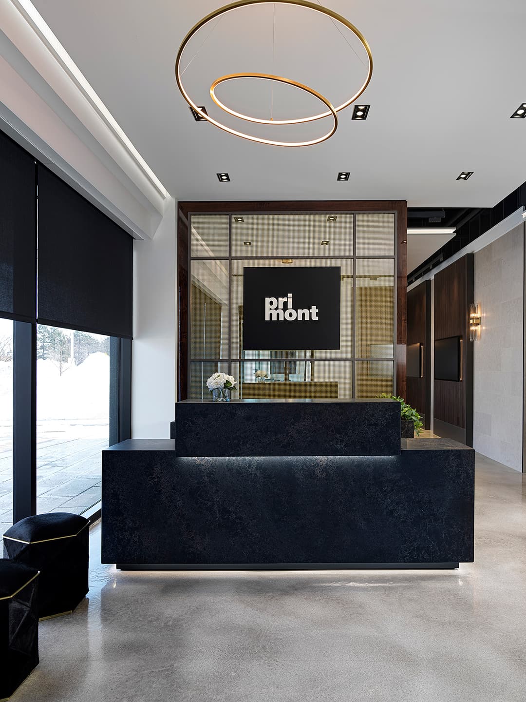 reception area